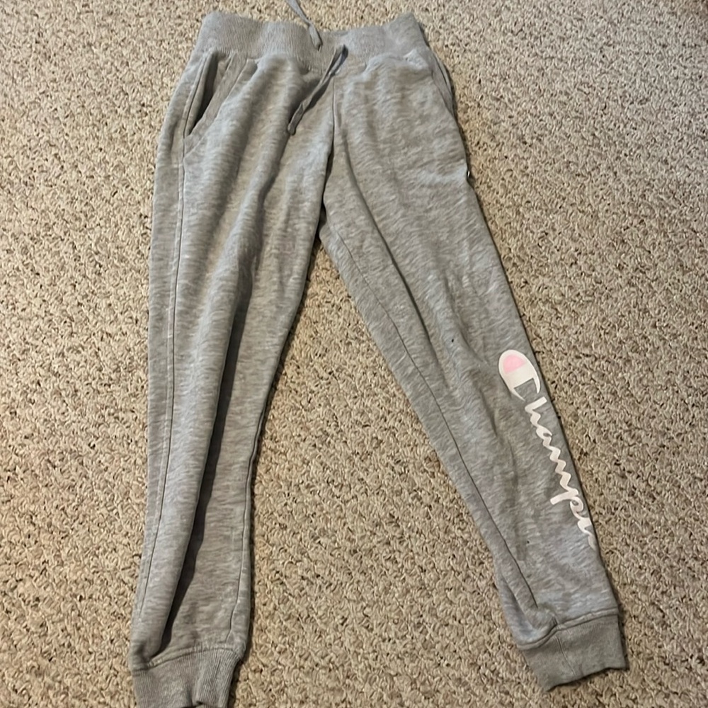Medium girl gray sweatpants